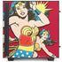 DC Comics Wonder Woman Vintage Action pose NZXT H510 Compact ATX Mid-Tower Case Skin