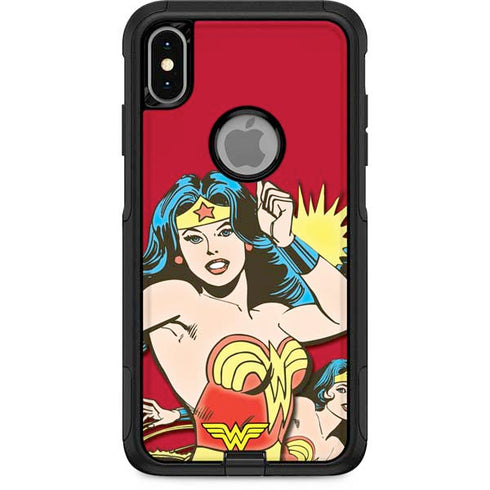 DC Comics Wonder Woman Vintage Action pose Otterbox Commuter iPhone Skin