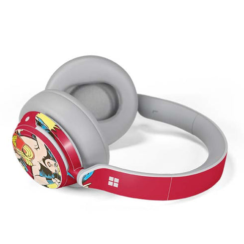 DC Comics Wonder Woman Vintage Action pose Surface Headphones Skin