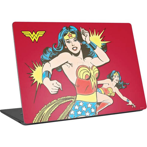 DC Comics Wonder Woman Vintage Action pose Surface Laptop 4 15in Skin