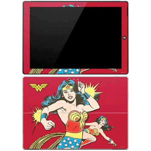 DC Comics Wonder Woman Vintage Action pose Surface Pro 3 Skin