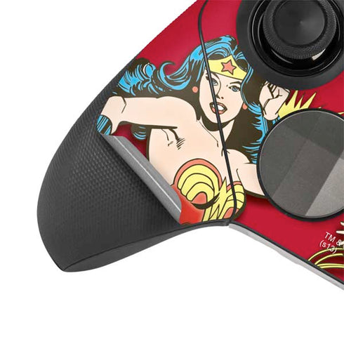 DC Comics Wonder Woman Vintage Action pose Xbox Elite Wireless Controller Series 2 Skin
