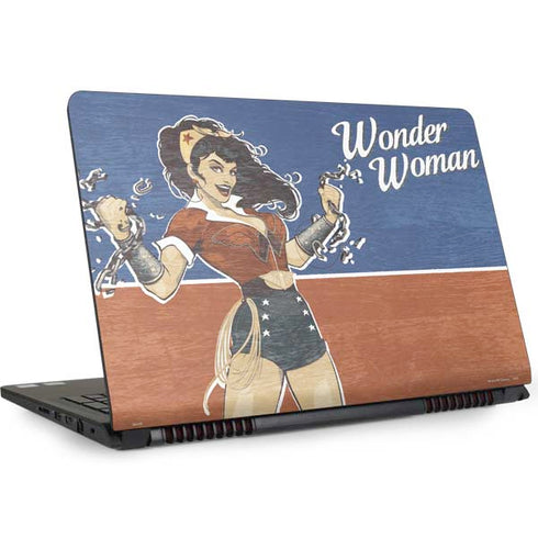 DC Comics Bombshells Wonder Woman Bombshell Dell Inspiron Skin