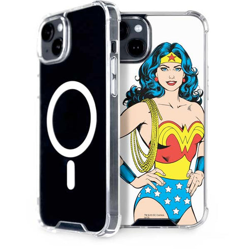 DC Comics Wonder Woman Classic Art Pose iPhone 14 MagSafe Case