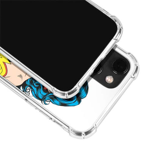 DC Comics Wonder Woman Classic Art Pose iPhone 14 Plus Clear Case