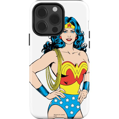 DC Comics Wonder Woman Classic Art Pose iPhone 14 Pro Impact Case