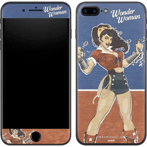 DC Comics Bombshells Wonder Woman Bombshell iPhone 8 Plus Skin