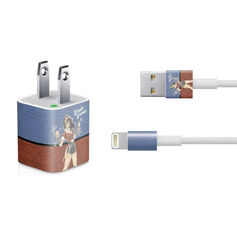 DC Comics Bombshells Wonder Woman Bombshell iPhone Charger (5W USB) Skin