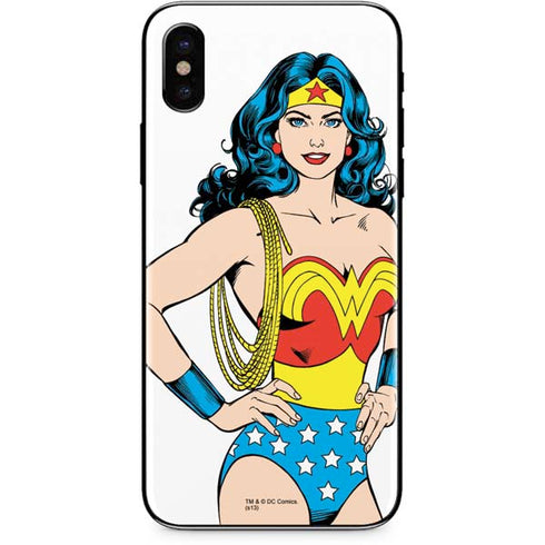 DC Comics Wonder Woman Classic Art Pose iPhone XS Max Skin