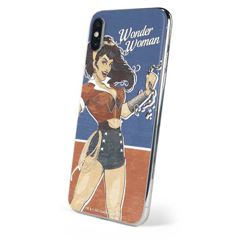 DC Comics Bombshells Wonder Woman Bombshell iPhone XS Skin