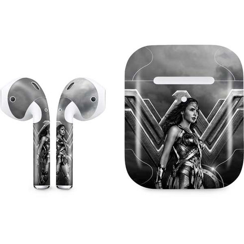 The Justice League (2017) Wonder Woman Poster Apple AirPods 2 Skin