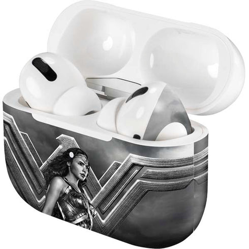 The Justice League (2017) Wonder Woman Poster Apple AirPods Pro Skin