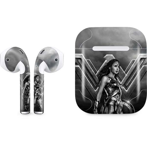 The Justice League (2017) Wonder Woman Poster Apple AirPods Skin
