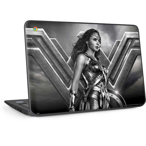 The Justice League (2017) Wonder Woman Poster HP Chromebook Skin
