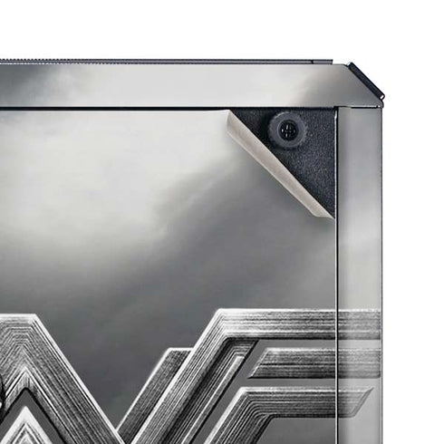 The Justice League (2017) Wonder Woman Poster Cooler Master MasterBox Q300L Mini Tower Skin