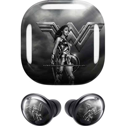 The Justice League (2017) Wonder Woman Poster Galaxy Buds Pro Skin