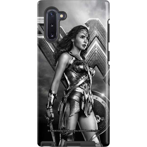 The Justice League (2017) Wonder Woman Poster Galaxy Note 10 Pro Case