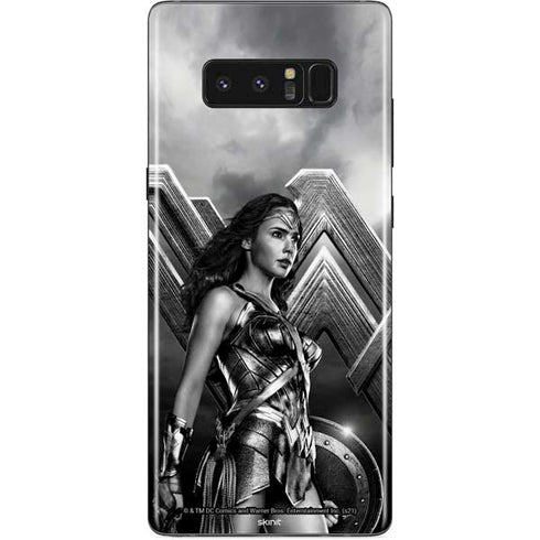 The Justice League (2017) Wonder Woman Poster Galaxy Note 8 Skin