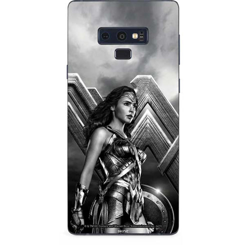 The Justice League (2017) Wonder Woman Poster Galaxy Note 9 Skin