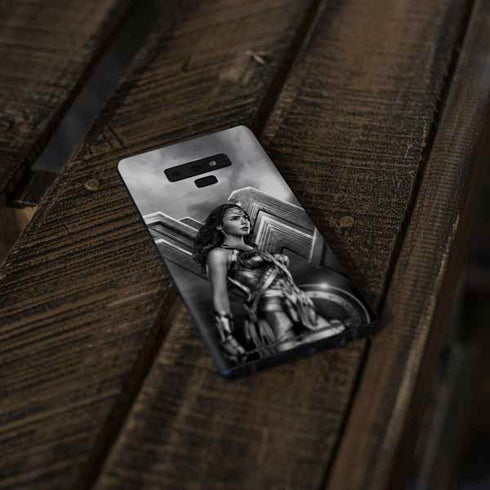 The Justice League (2017) Wonder Woman Poster Galaxy Note 9 Skin