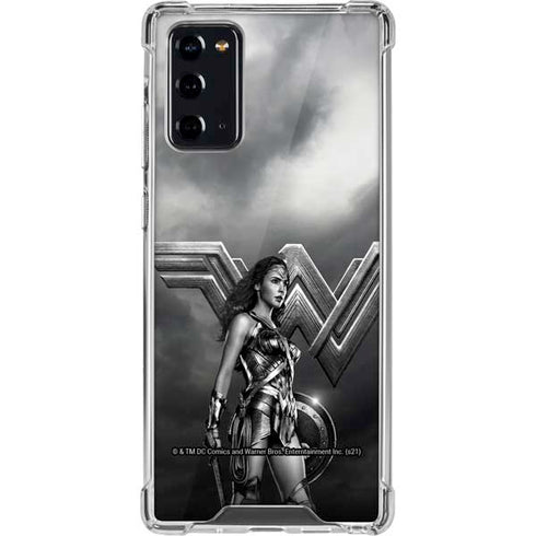 The Justice League (2017) Wonder Woman Poster Galaxy Note20 5G Clear Case