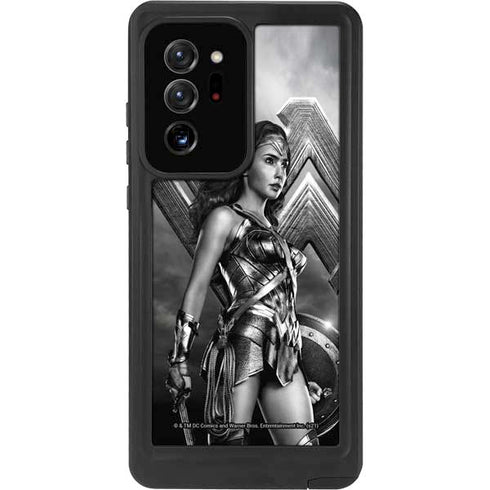 The Justice League (2017) Wonder Woman Poster Galaxy Note20 Ultra 5G Waterproof Case