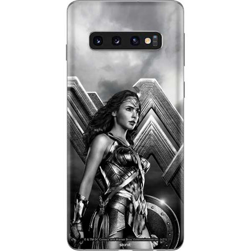 The Justice League (2017) Wonder Woman Poster Galaxy S10 Skin