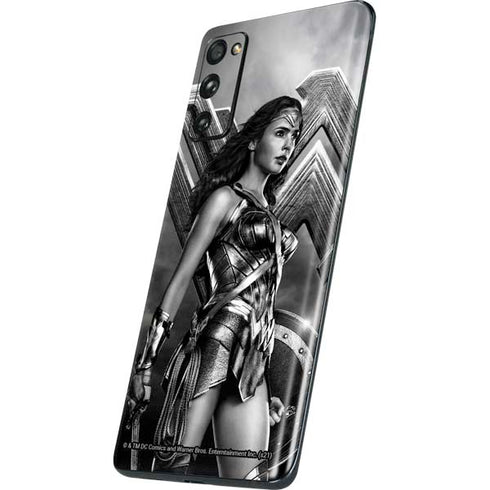 The Justice League (2017) Wonder Woman Poster Galaxy S20 Fan Edition Skin