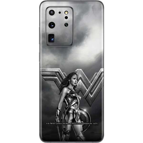 The Justice League (2017) Wonder Woman Poster Galaxy S20 Ultra 5G Skin