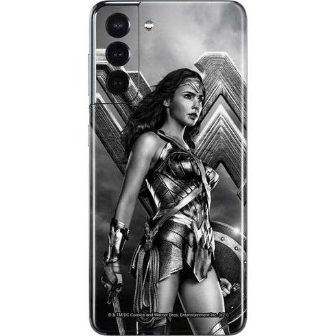 The Justice League (2017) Wonder Woman Poster Galaxy S21 5G Skin