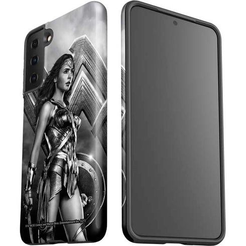The Justice League (2017) Wonder Woman Poster Galaxy S21 FE Pro Case
