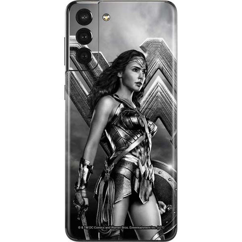 The Justice League (2017) Wonder Woman Poster Galaxy S21 Plus 5G Skin