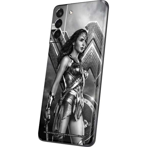 The Justice League (2017) Wonder Woman Poster Galaxy S21 Plus 5G Skin