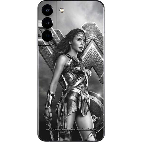 The Justice League (2017) Wonder Woman Poster Galaxy S22 Plus Skin