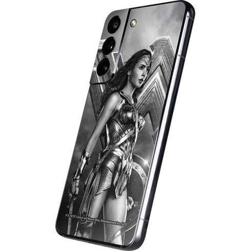 The Justice League (2017) Wonder Woman Poster Galaxy S22 Skin
