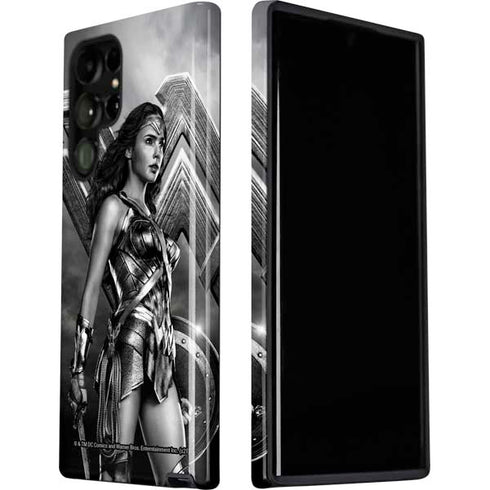 The Justice League (2017) Wonder Woman Poster Galaxy S22 Ultra Pro Case