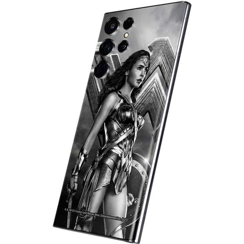 The Justice League (2017) Wonder Woman Poster Galaxy S22 Ultra Skin