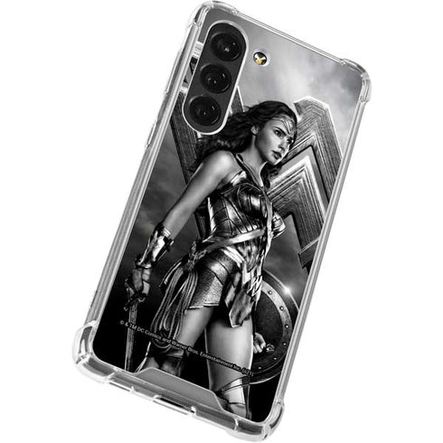 The Justice League (2017) Wonder Woman Poster Galaxy S23 Clear Case
