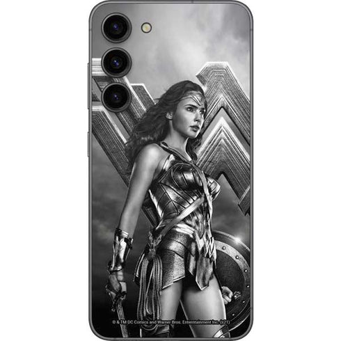 The Justice League (2017) Wonder Woman Poster Galaxy S23 Plus Skin