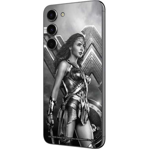 The Justice League (2017) Wonder Woman Poster Galaxy S23 Plus Skin