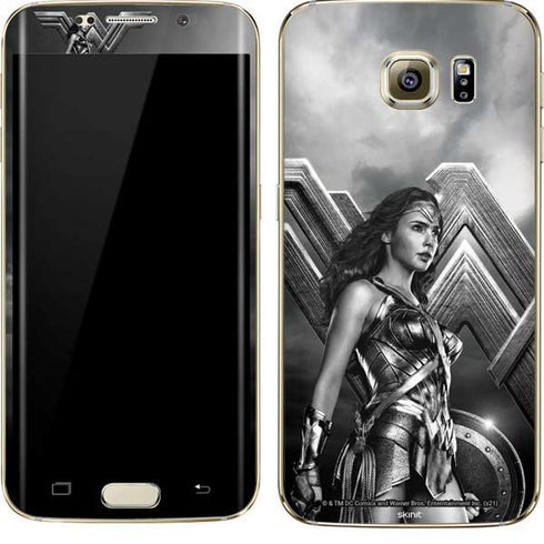The Justice League (2017) Wonder Woman Poster Galaxy S7 Edge Skin