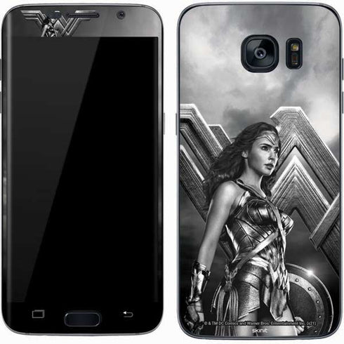 The Justice League (2017) Wonder Woman Poster Galaxy S7 Skin