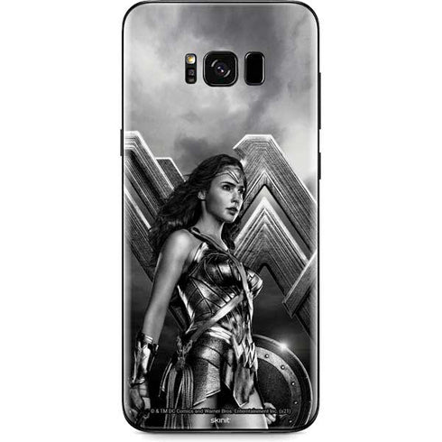 The Justice League (2017) Wonder Woman Poster Galaxy S8 Skin