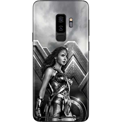 The Justice League (2017) Wonder Woman Poster Galaxy S9 Plus Skin