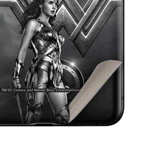 The Justice League (2017) Wonder Woman Poster Galaxy Z Flip Skin