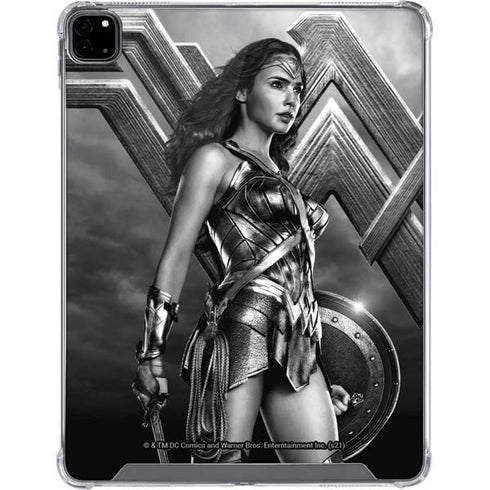 The Justice League (2017) Wonder Woman Poster iPad Pro 12.9in (2020) Clear Case