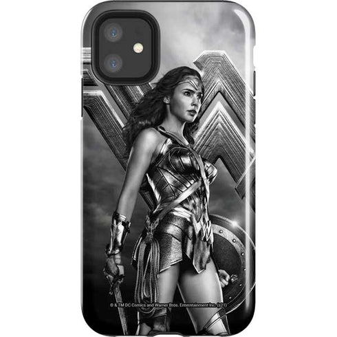 The Justice League (2017) Wonder Woman Poster iPhone 11 Impact Case