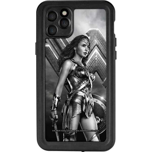 The Justice League (2017) Wonder Woman Poster iPhone 11 Pro Max Waterproof Case