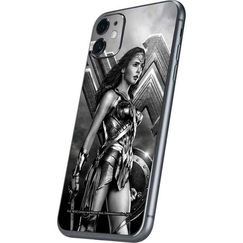 The Justice League (2017) Wonder Woman Poster iPhone 11 Skin