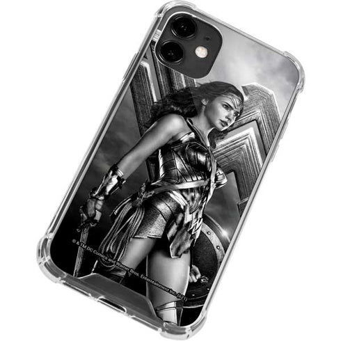 The Justice League (2017) Wonder Woman Poster iPhone 12 Clear Case